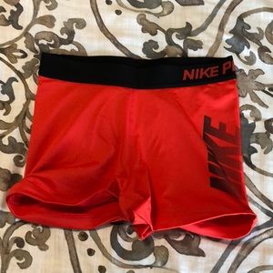 Nike pro dri fit shorts